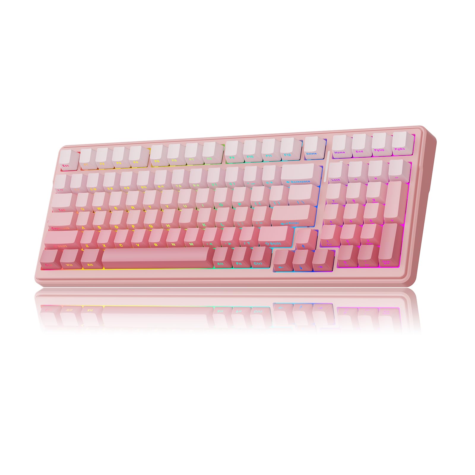 Amazon | MechLands Aula F99 96%ワイヤレスゲーミングキーボード